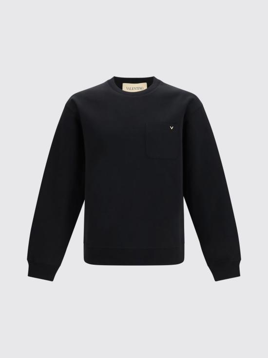 26FW 발렌티노 가라바니 긴팔 티셔츠 MF28RBHH 0NO Black - VALENTINO GARAVANI