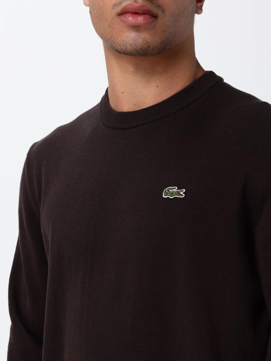 25FW 라코스테 스웨터 AH0128 SKB Brown - LACOSTE