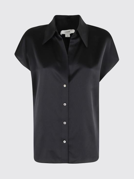 26SS 빈스 셔츠 V968412709 1 Black - VINCE