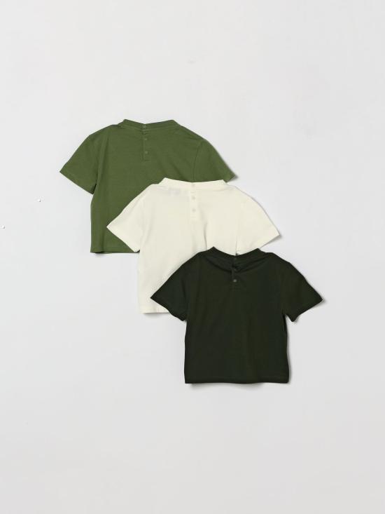 26SS [키즈] 엠포리오 아르마니 티셔츠 EB001324AF14503 M7053 Green - EMPORIO ARMANI