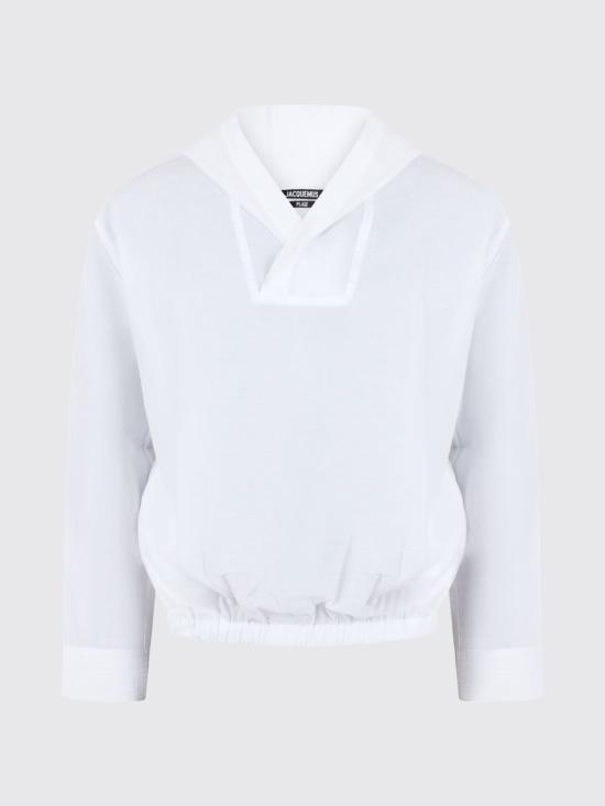 26SS 자크뮈스 스웨터 26ETOM00554AW00777 100 White - JACQUEMUS