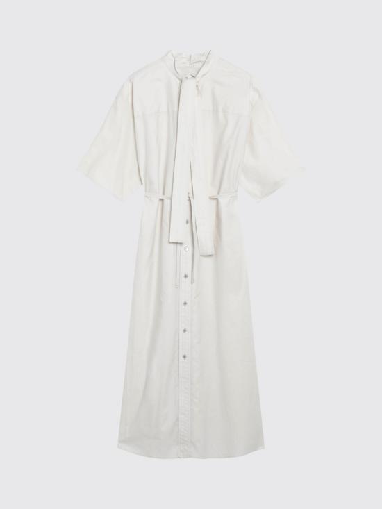 26SS 르메르 롱 원피스 DR1156LF1500 WH048 Cream - LEMAIRE