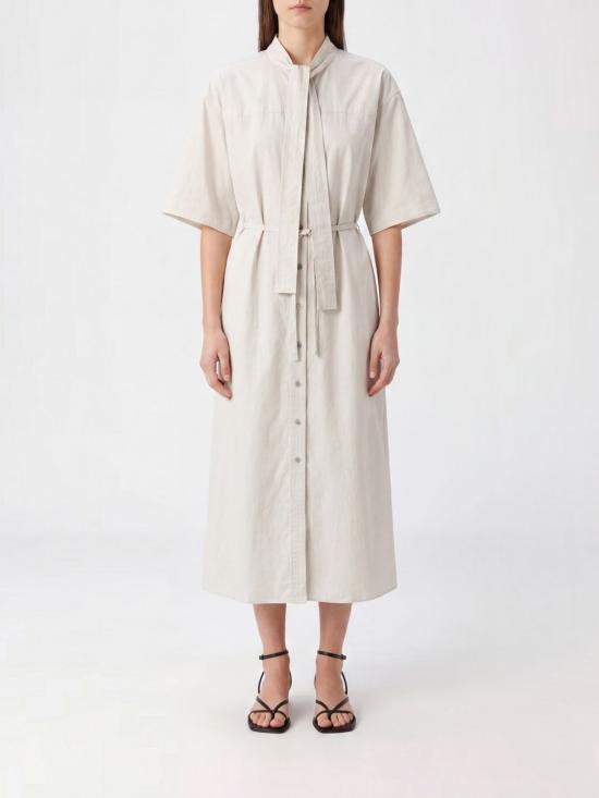 26SS 르메르 롱 원피스 DR1156LF1500 WH048 Cream