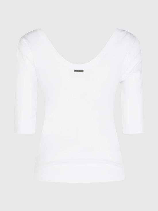 26SS 브루넬로 쿠치넬리 반팔 티셔츠 M0TC8FX220 C159 White - BRUNELLO CUCINELLI