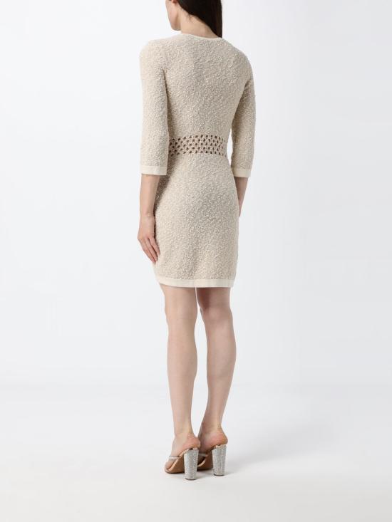 26SS 엘리자베타프랜치 미디 원피스 AM40R62E2 193 Butter - ELISABETTA FRANCHI