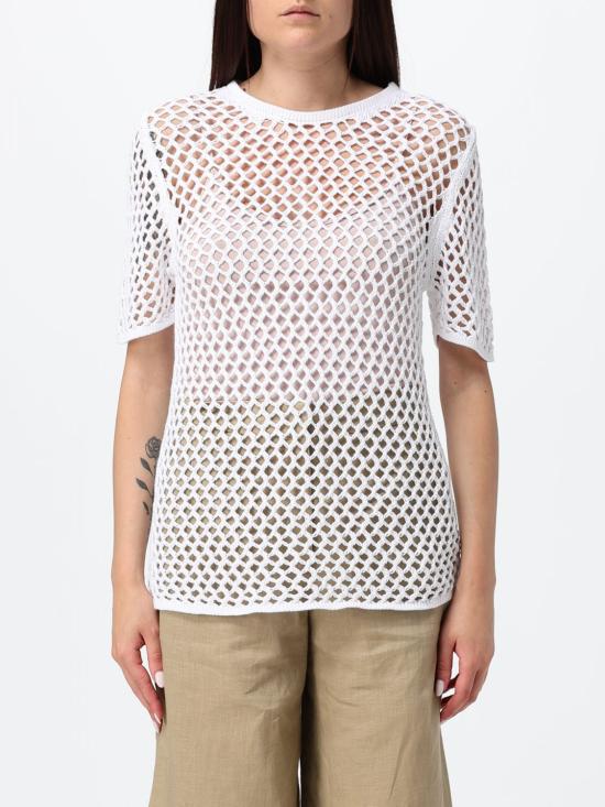 26SS 리비아나 콘티 스웨터 L6SB25 A01 0 White