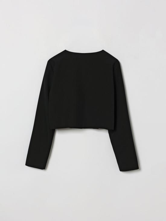 26SS [키즈] 파트리지아페페 캐주얼 자켓 7S0275A555 K103 Black - PATRIZIA PEPE