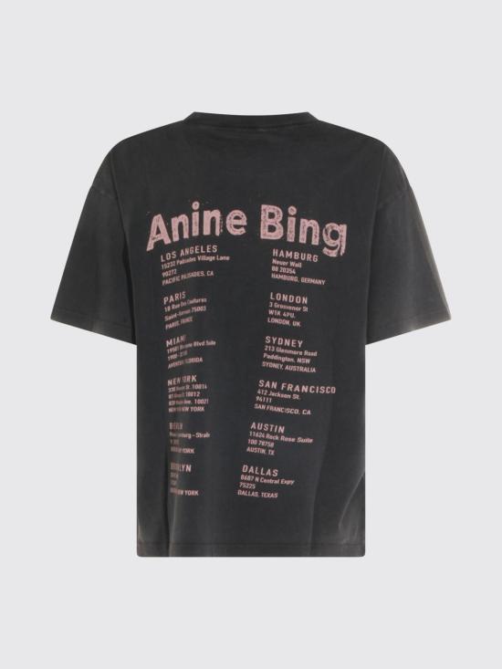 26FW 애니빙 반팔 티셔츠 A0812928 WHG1 Grey - ANINE BING