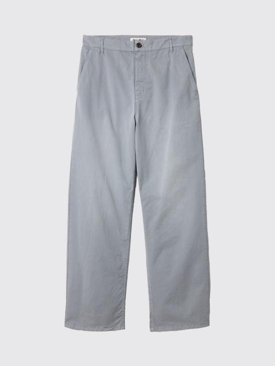 26FW 미우미우 블루 코튼 캐주얼 팬츠 블루 코튼 캐주얼 팬츠 MP197019R3 F0276 Grey