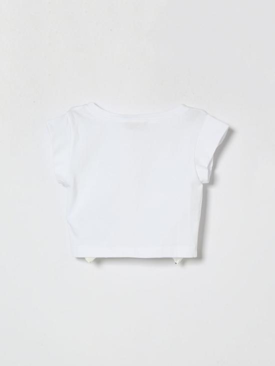 26SS [키즈] 모나리자 티셔츠 11G3027201 9950 White - MONNALISA