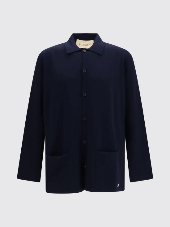 26FW 발렌티노 가라바니 스웨터 KA06QBLY 598 Navy - VALENTINO GARAVANI