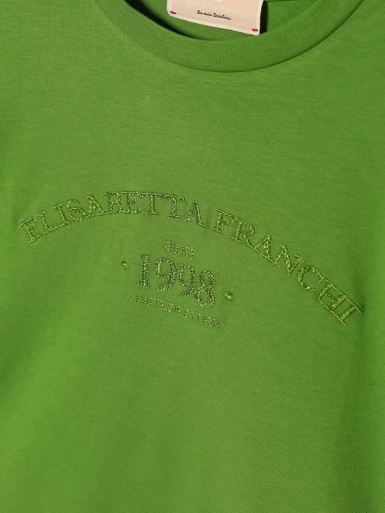 26SS [키즈] 엘리자베타프랜치 티셔츠 EFTS2570JE006 1135 Green - ELISABETTA FRANCHI