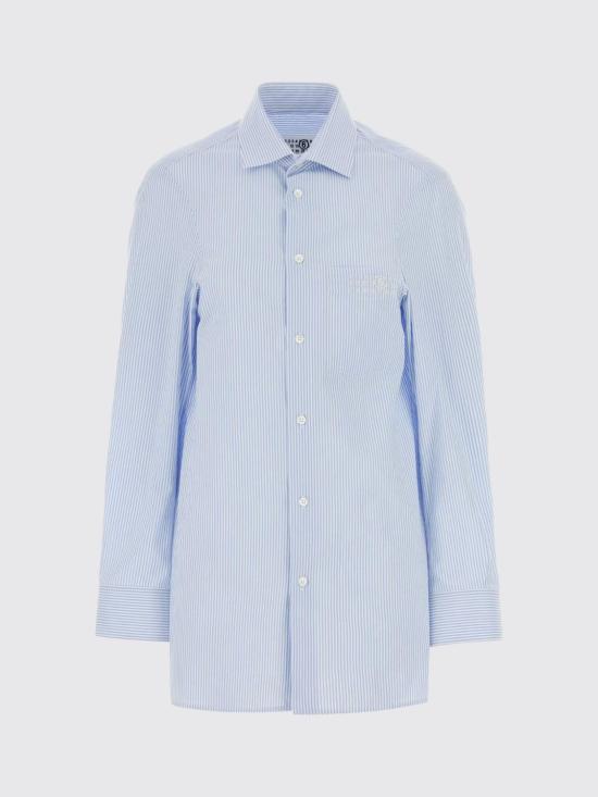 26SS MM6 메종마르지엘라 셔츠 S62DT0053M35874 001F White - MM6 MAISON MARGIELA