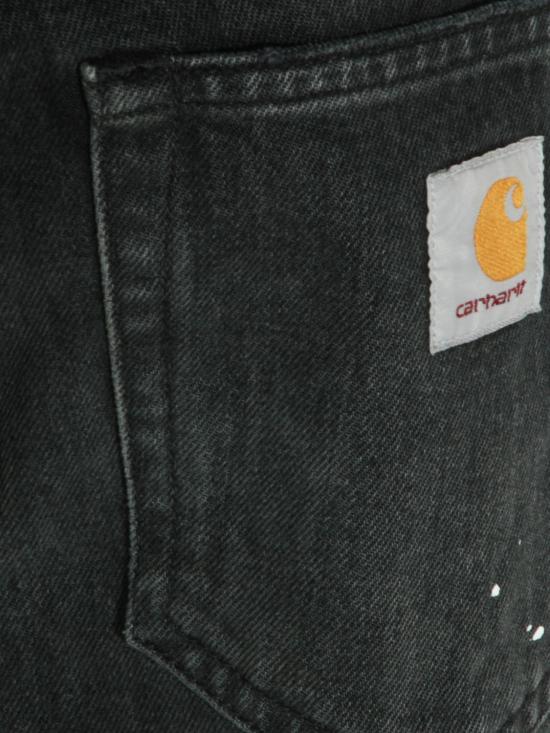 26FW 칼하트 WIP 데님 팬츠 I034733 89EJ Black - CARHARTT WIP