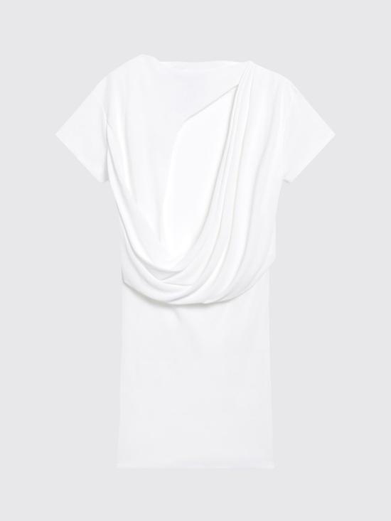 26SS 자크뮈스 미디 원피스 DRW00847AJ00253 100 White - JACQUEMUS