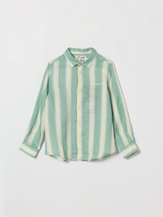 26SS [키즈] 세인트바쓰 셔츠 AGN0001 00782L Ivory