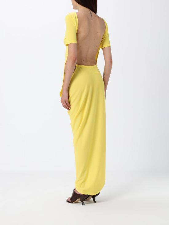 26SS 자크뮈스 롱 원피스 DRW00841AJ00253 250 Yellow - JACQUEMUS