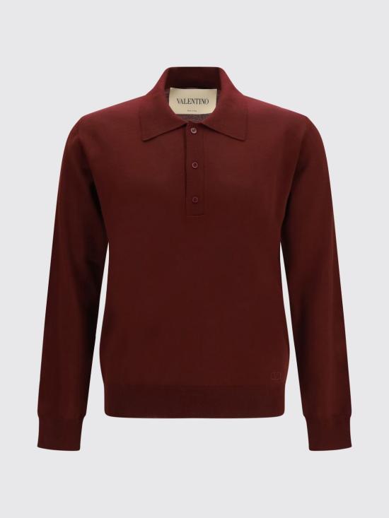 26FW 발렌티노 가라바니 폴로 티셔츠 KP04UBH9 697 Burgundy - VALENTINO GARAVANI