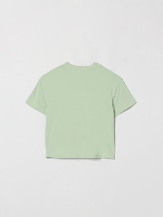 26SS [키즈] 마이클 코어스 티셔츠 R30604 711 Green - MICHAEL KORS