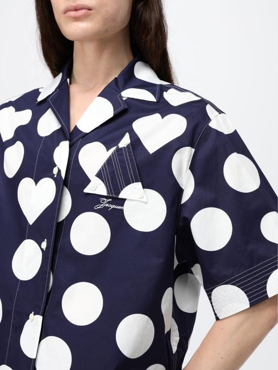 26SS 자크뮈스 셔츠 SHW00567AW00841 3HD Blue - JACQUEMUS