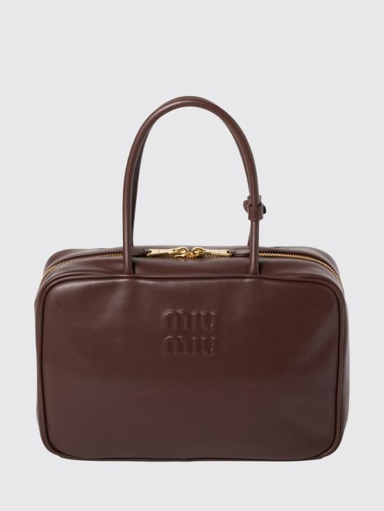 26FW 미우미우 토트백 5BB1172CRW F0NBL Brown