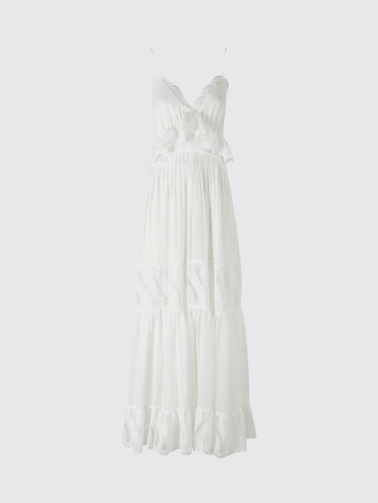 26SS 라쿠엘 디니즈 롱 원피스 5L03169 010 White - RAQUEL DINIZ
