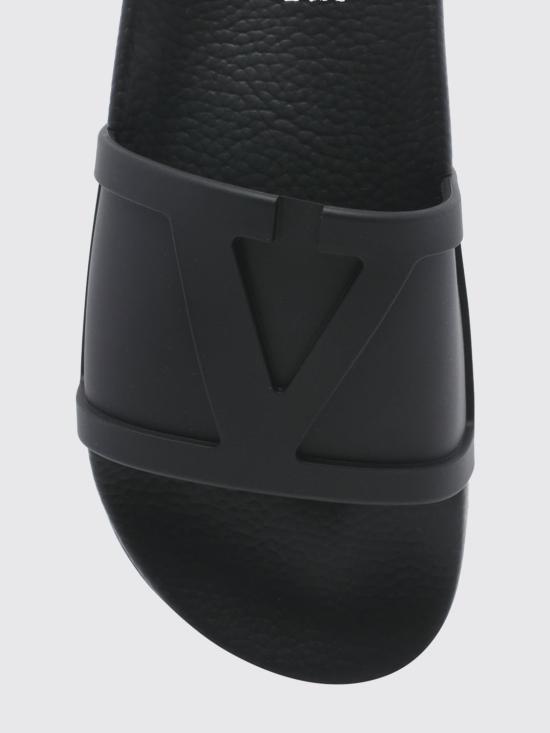 26FW 발렌티노 가라바니 뮬/슬리퍼 S0J93MYC 0NO Black - VALENTINO GARAVANI