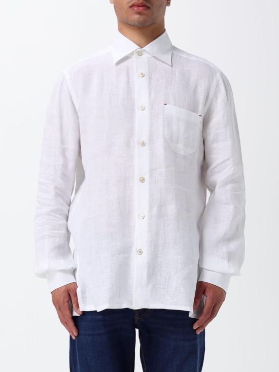 26SS 키톤 셔츠 UMCNERH0969002 001 White