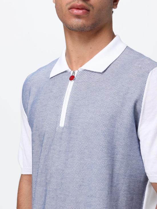 26SS 키톤 폴로 티셔츠 UMK0931A0215 008 White - KITON