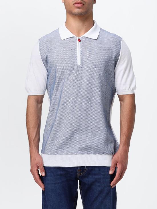 26SS 키톤 폴로 티셔츠 UMK0931A0215 008 White