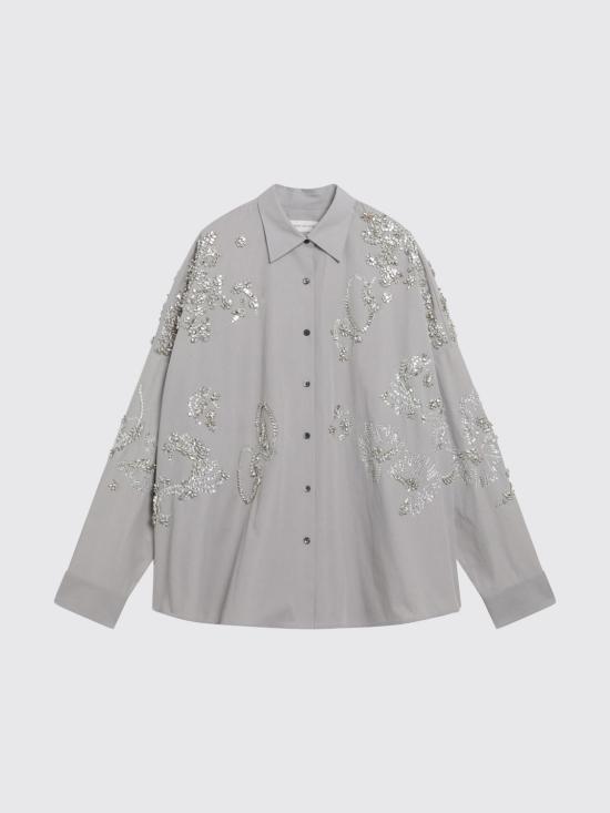 26SS 드리스 반 노튼 셔츠 2610107593309 800 Grey - DRIES VAN NOTEN