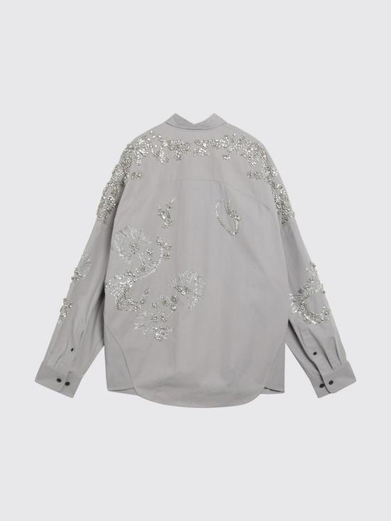26SS 드리스 반 노튼 셔츠 2610107593309 800 Grey - DRIES VAN NOTEN
