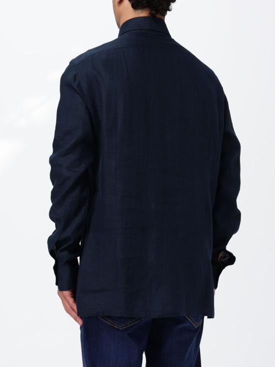 26SS 키톤 셔츠 UMCNERH0969001 002 Navy - KITON