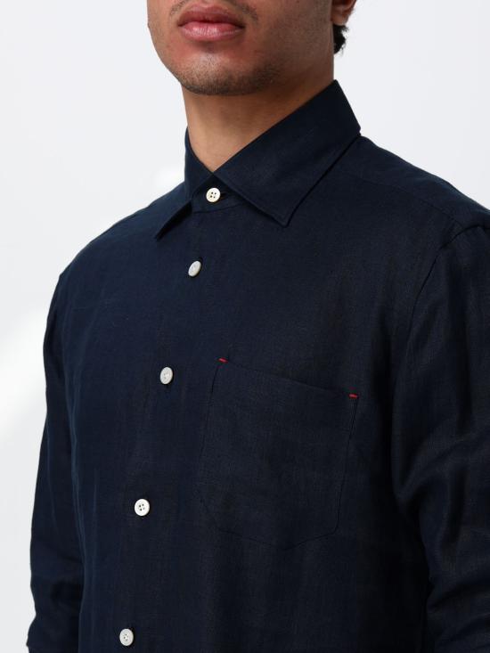 26SS 키톤 셔츠 UMCNERH0969001 002 Navy - KITON