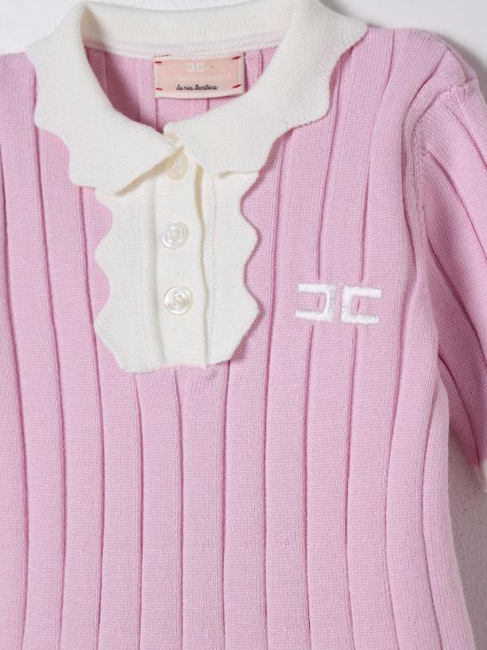 25SS [키즈] 엘리자베타프랜치 점프수트 EGAB196FL060 D427 Pink - ELISABETTA FRANCHI