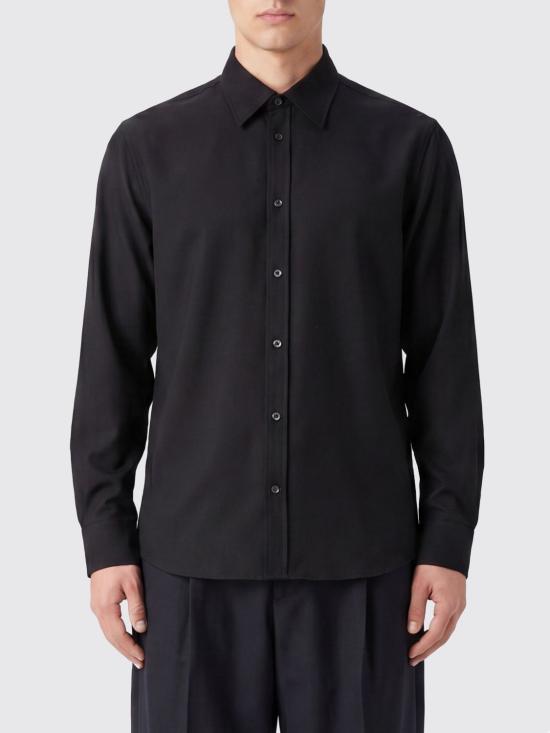 26FW 질샌더 긴팔 셔츠 J22DL0387J41444 001 Black