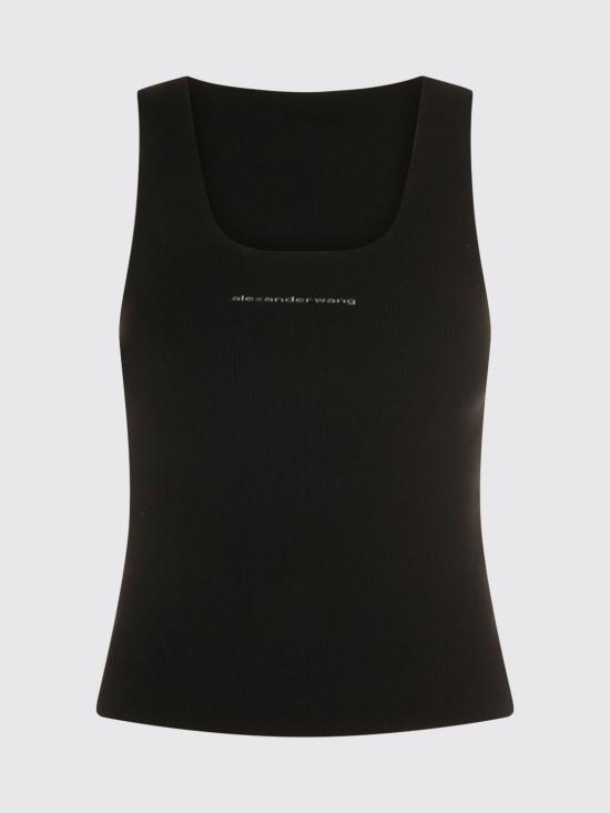 26FW 알렉산더 왕 스웨터 1KC3261023 001 Black - ALEXANDER WANG