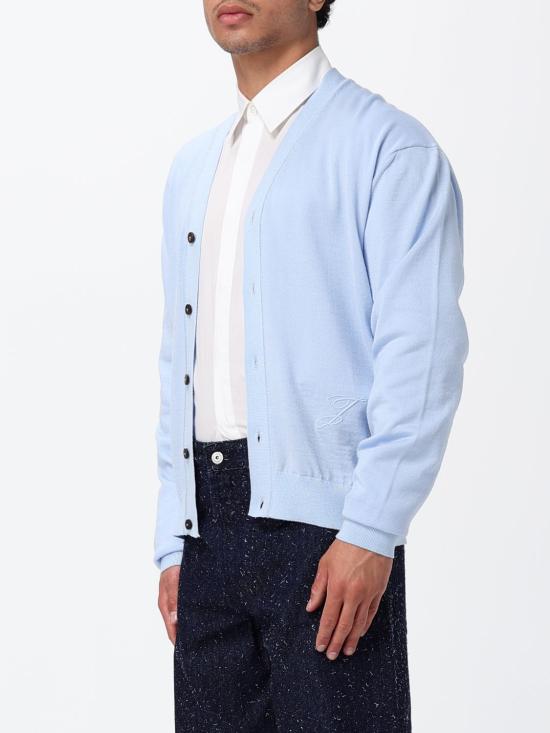 26SS 자크뮈스 가디건 26ECDM00585AK00299 310 Gnawed Blue - JACQUEMUS