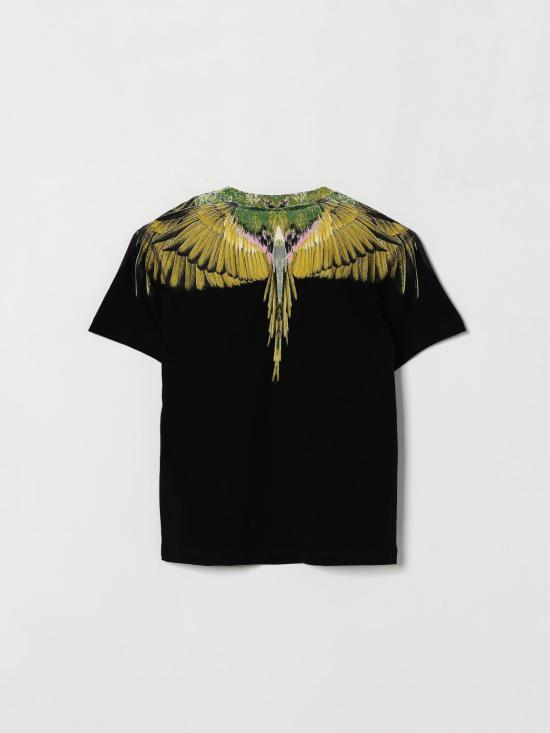 26SS [키즈] 컨트리 오브 밀란 티셔츠 S6CMJBTH021 110 Black - COUNTY OF MILAN