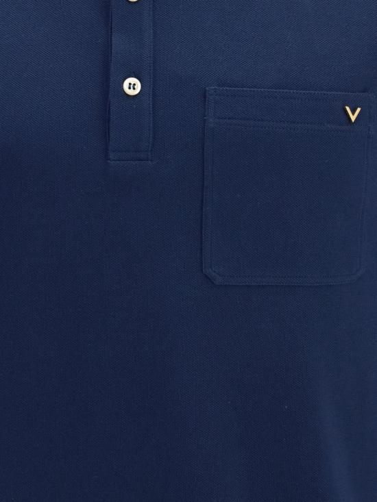 26FW 발렌티노 가라바니 폴로 티셔츠 MH04VBMD D51 Indigo - VALENTINO GARAVANI
