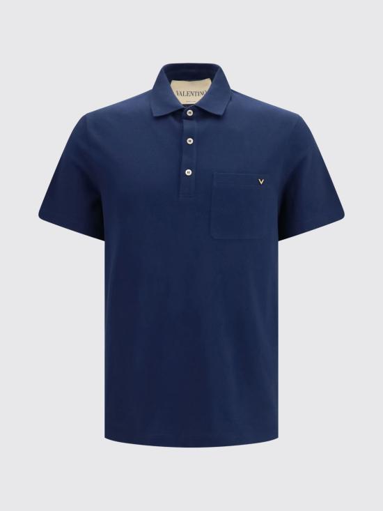 26FW 발렌티노 가라바니 폴로 티셔츠 MH04VBMD D51 Indigo - VALENTINO GARAVANI