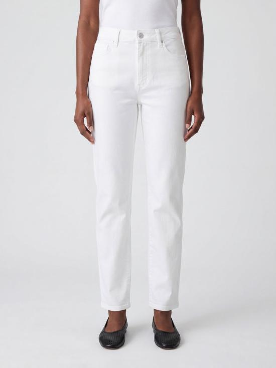 26SS 페이지 데님 팬츠 1J8620845208 CRISP White