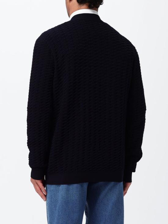 26SS 조르지오 아르마니 가디건 GM003126AF24701 UB102 Blue - GIORGIO ARMANI
