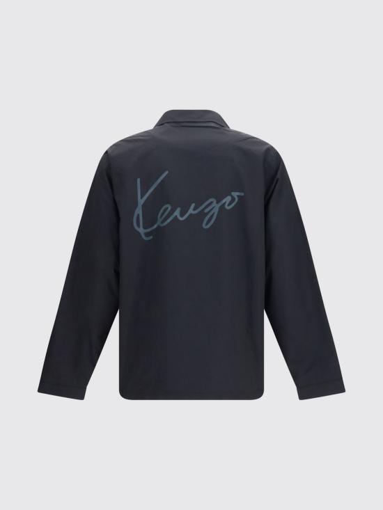 26FW 겐조 자켓 FG65BL0619NI 99 Black - KENZO