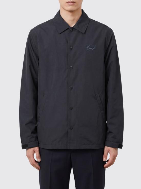 26FW 겐조 자켓 FG65BL0619NI 99 Black