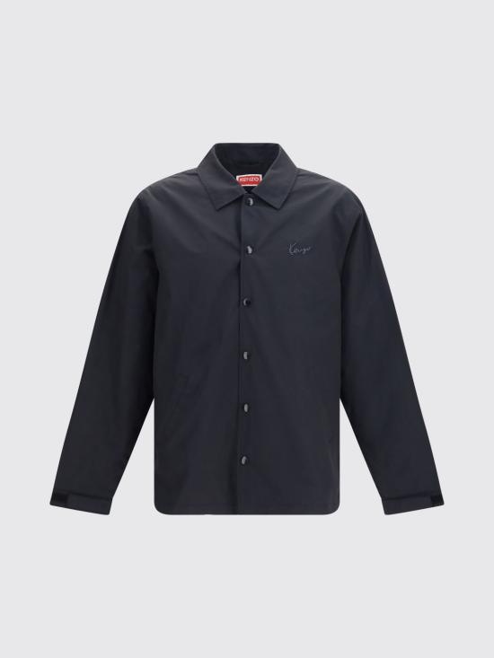 26FW 겐조 자켓 FG65BL0619NI 99 Black - KENZO