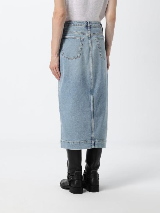 26SS 세븐포올맨카인드 스커트 7U4O0C10 1ZW Blue - 7 FOR ALL MANKIND