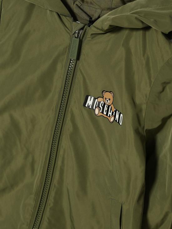 26SS [키즈] 모스키노 캐주얼 자켓 MUS033L3A39 30037 Green - MOSCHINO