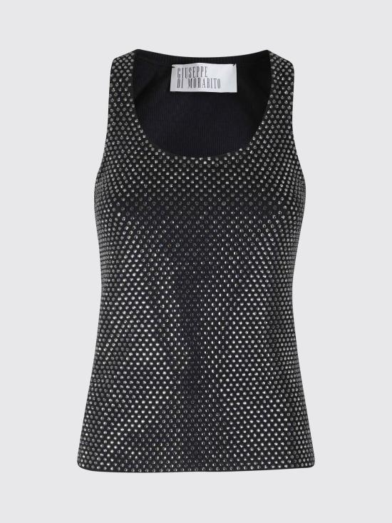 26SS 쥬세페 디 모라비토 탑 06SSTO257FC16504 99 Black - GIUSEPPE DI MORABITO