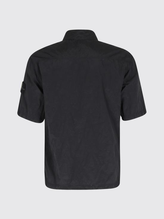 26SS 스톤 아일랜드 셔츠 1200028S0019 V0029 Black - STONE ISLAND